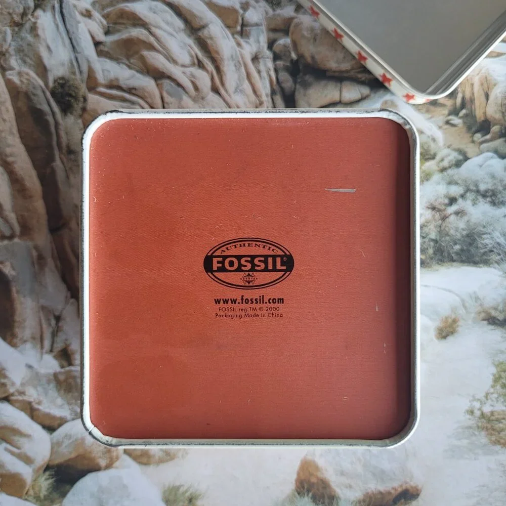 Fossil Collectable 1954 Dude Ranch Watch Tin